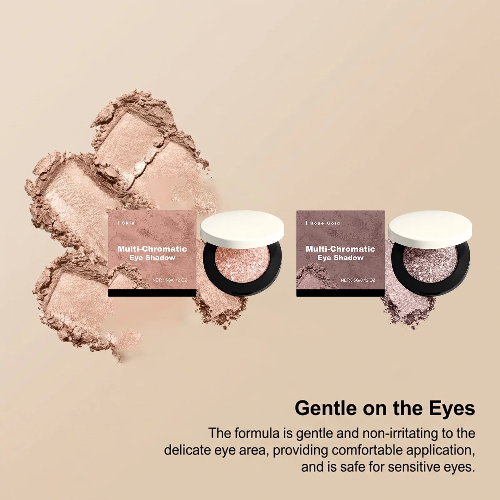 Matte & Shimmer Eyeshadow Palette – Blendable, Waterproof 3.5g Eyeshadow Palette Oasis Select