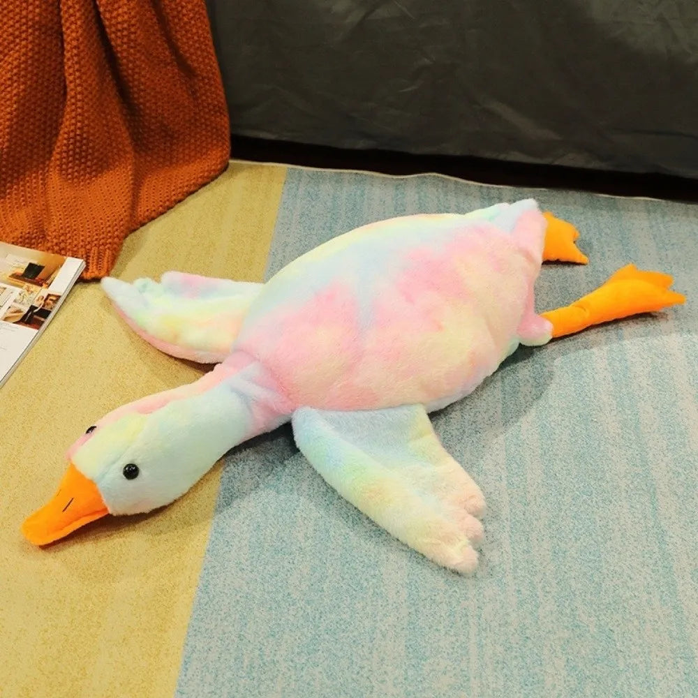 50cm Cute Energy Release Duck Dogs Toy Goose Dolls Colorful Pet Companion Toy Cartoon Portable Cats Toy Oasis Select