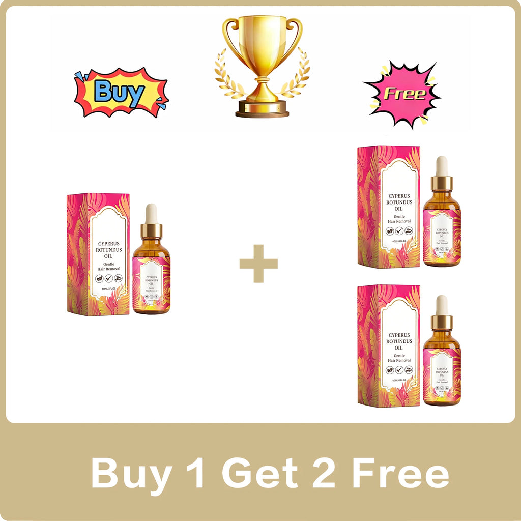 Post Hair Removal Soothing Moisturizing Oil – All Skin Types Hair Removal Aftercare Oil Oasis Select 3 pcsX 60ml