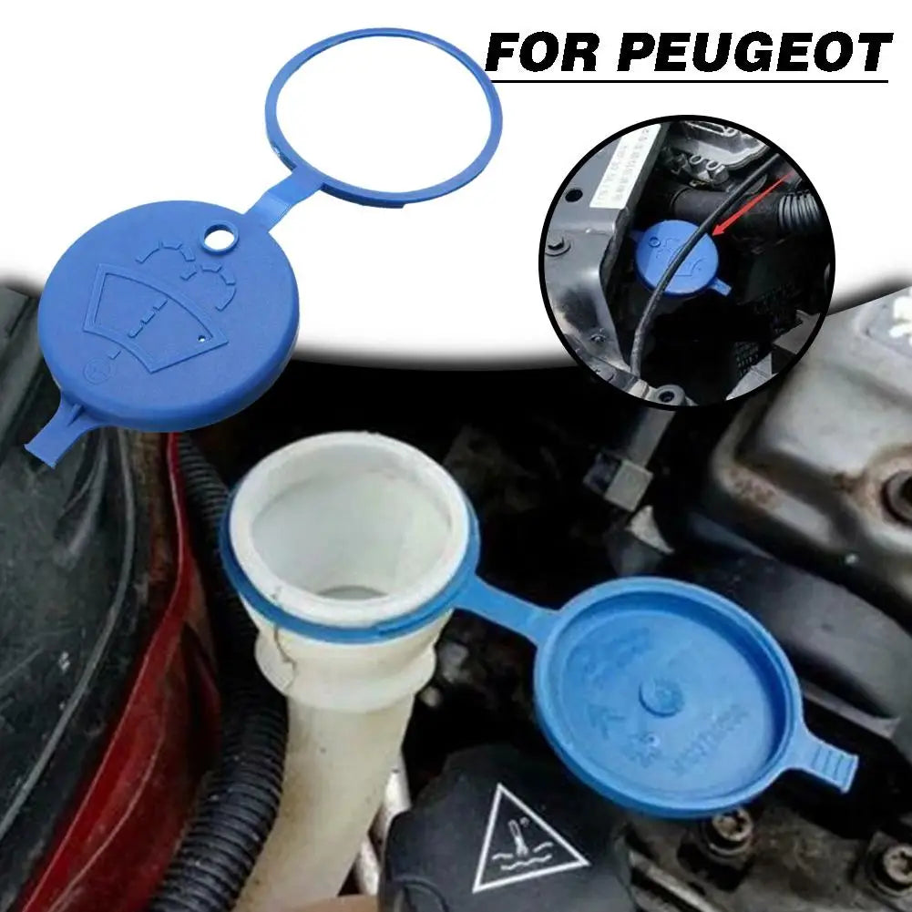 Peugeot Windshield Washer Reservoir Cap – ABS Replacement