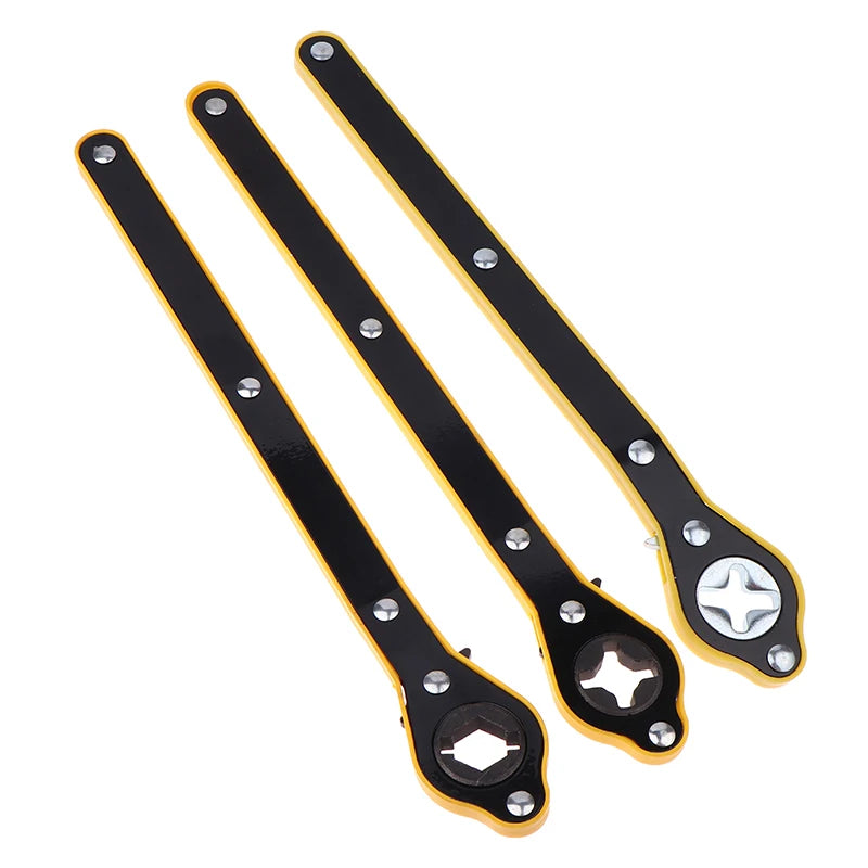 Compact Tire Removal Tool with Car Jack Ratchet Wrench, Cross Designed Labor Saving Tool Oasis Select