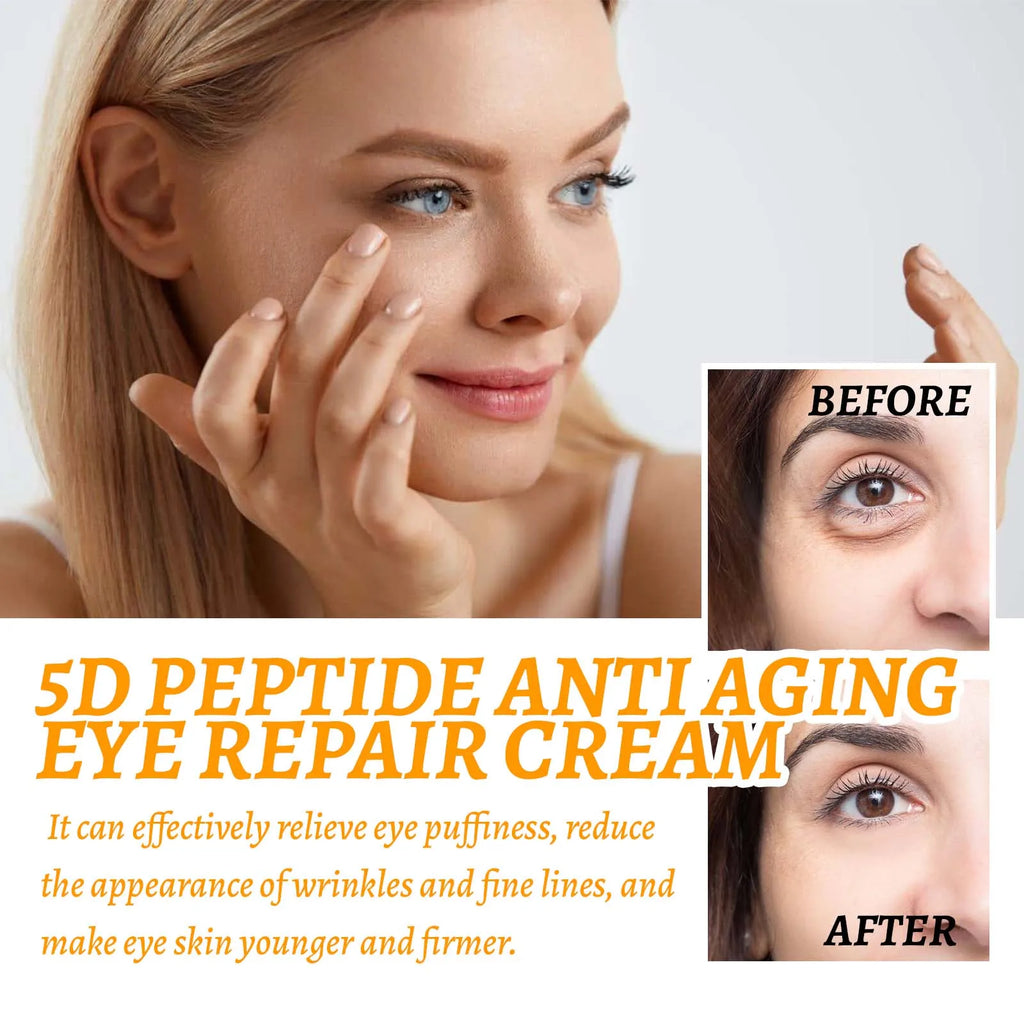 Hoygi 5D Peptide Eye Cream – Dark Circles & Anti-Aging 15ml