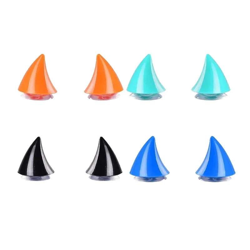 Motorcycle Helmet Cute Corner Rubber Horn Decoration Motocross Full Face Off Road Helmet Decoration Moto Car Accessories Oasis Select Mix-4 set 1