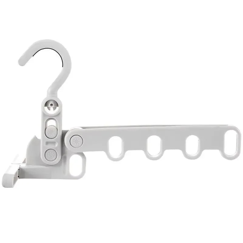 Portable Foldable Travel Hanger, 5-Hook Clothes Drying Rack for Hotel, Camping, Space Saving Hanging Rack for Suitcase, Cruise Oasis Select