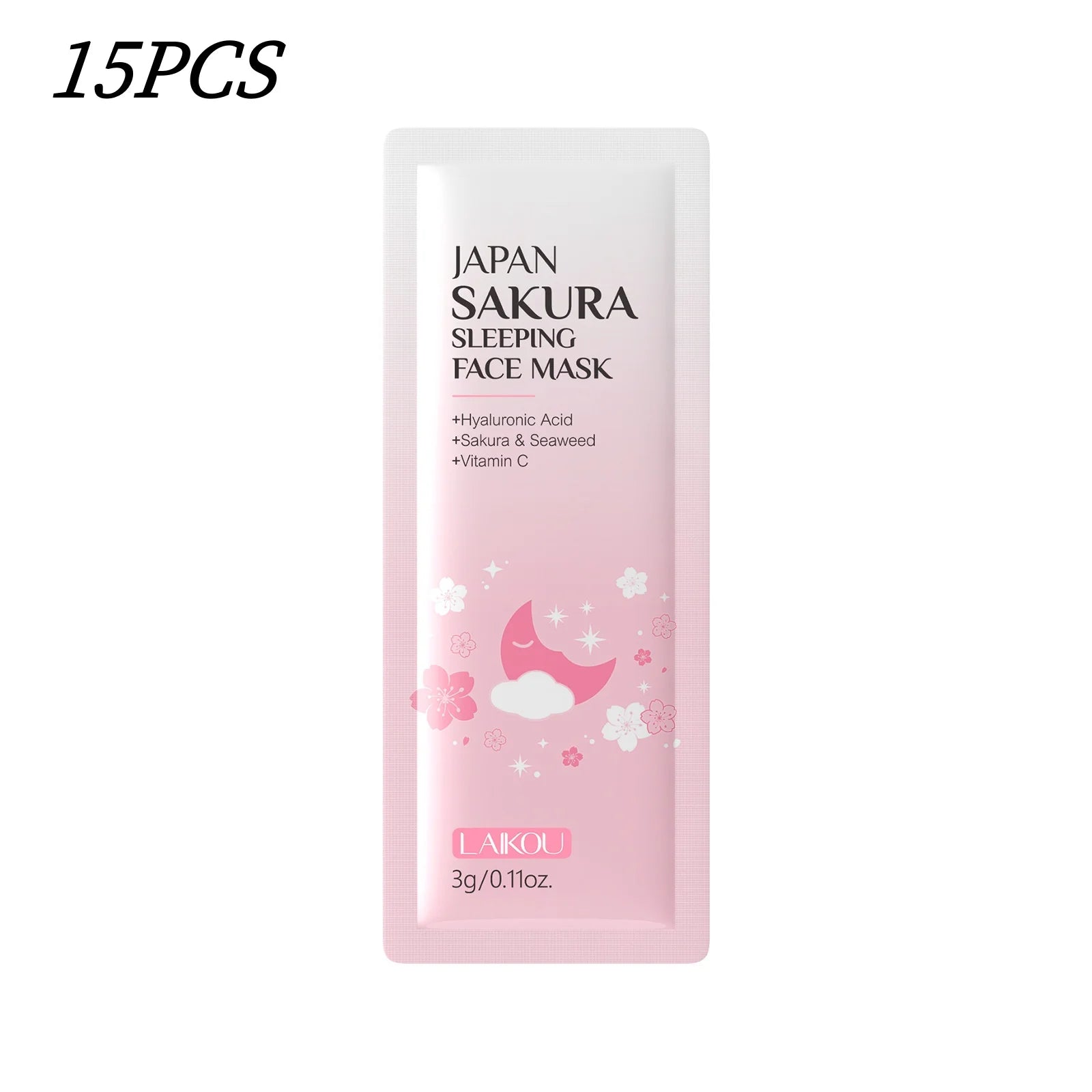 LAIKOU Sakura Overnight Sleeping Mask – Hydrating & Brightening