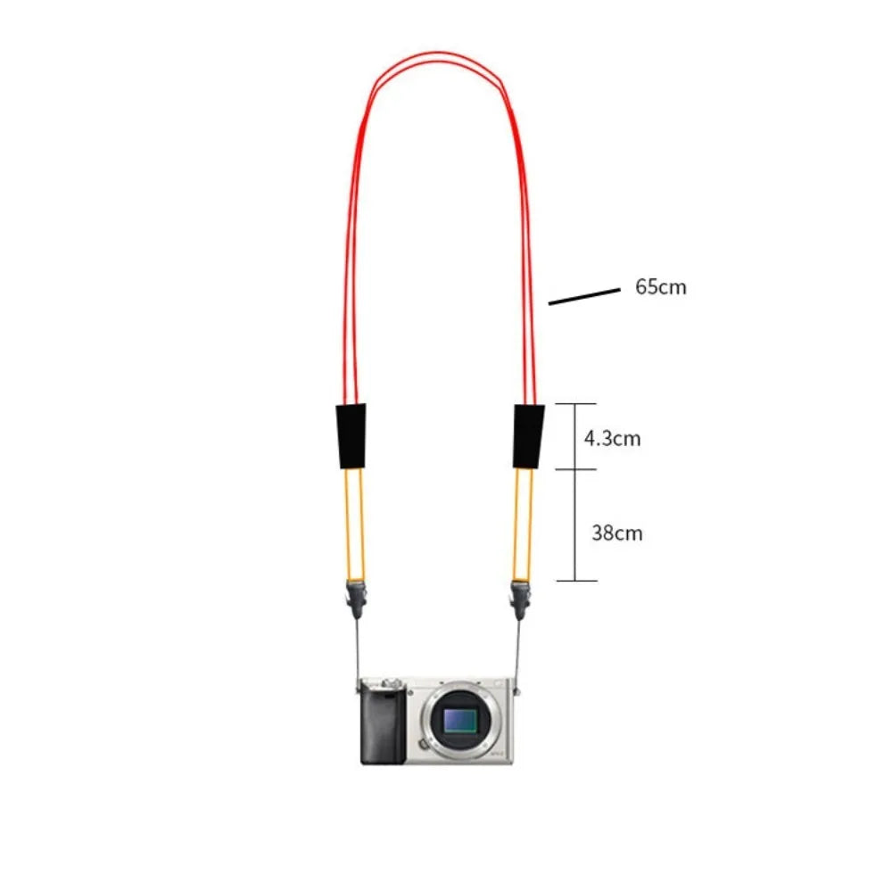 Camera Shoulder Neck Strap Belt Anti-Slip Adjustable Cotton Leather Strap For Nikon SLR Cameras Strap Camera Accessories Oasis Select