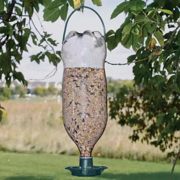 Plastic Garden Bird Feeder Coke Bottle Hanging Bird Feeder Bottle Top Bird Feeder Oasis Select