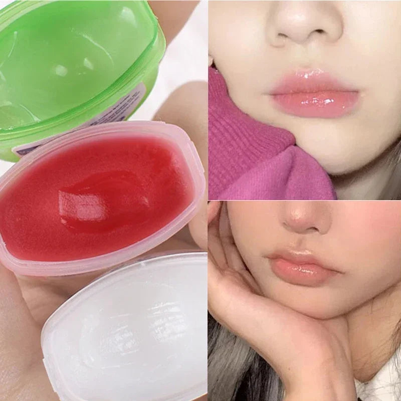 Lip Balm Moisturizing Anti Cream Lip Care Jelly Lip Balm Makeup Set Lipstick Base Moisturizer Hydrating Oasis Select