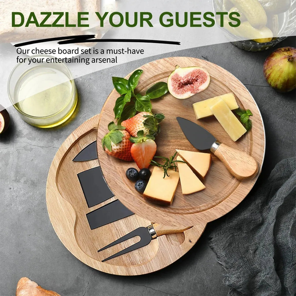 Cheese Knives Set for Charcuterie Boards and Cutlery, Stainless Steel Cheese Knife Set Collection, Kitchen Gadgets Oasis Select