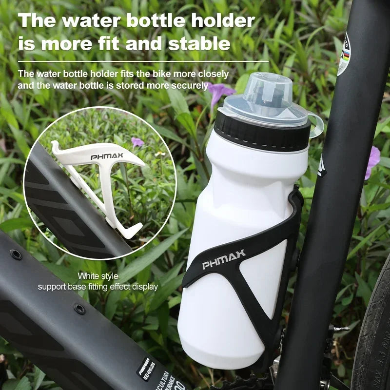 PHMAX Bike Bottle Cage Universal Drinking Bottle Cage Lightweight Bicycle Water Bottle Holder MTB Road Cup Holder Black Oasis Select