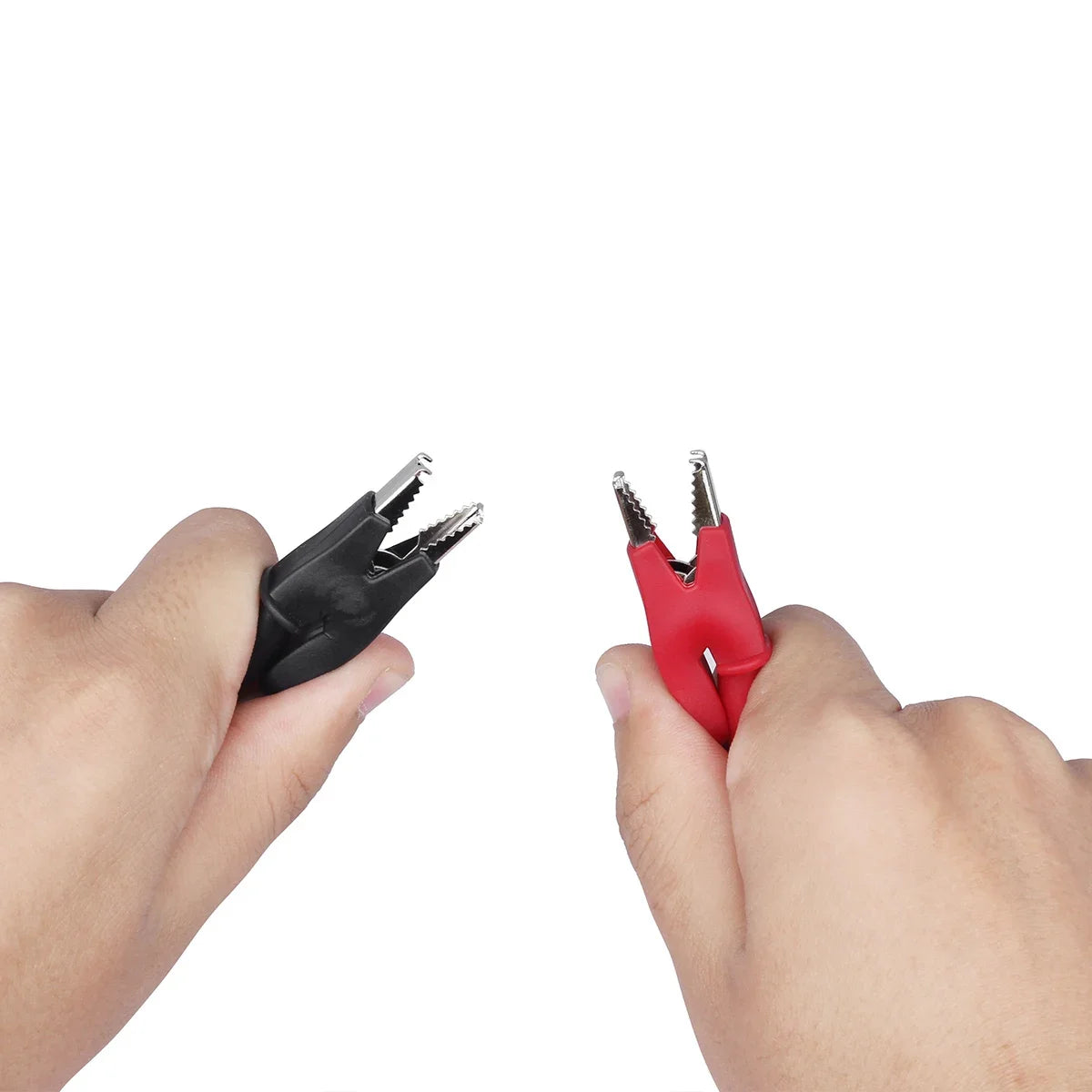 20A 90CM Alligator Clip to Banana Plug Test Cable Lead Connector Dual Probe 4mm Crocodile Clip For Multimeter Measure Tool Oasis Select