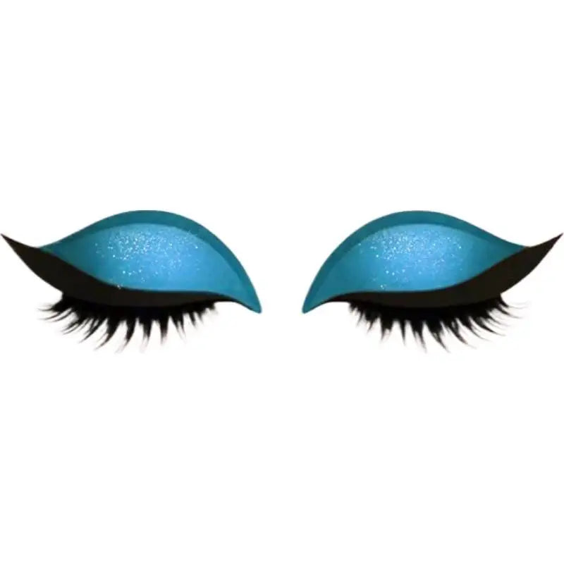 2 In 1 Eyeshadow Party Makeup Easy Use Reusable Self Adhesive With Eyelash Waterproof Eyeliner Sticker Cosmetic Oasis Select E China