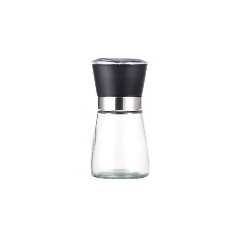 1pc Stainless Steel Pepper Grinder, Seasoning Bottle, Glass Seasoning Bottle, Grinder, Crusher Oasis Select 1pc Small