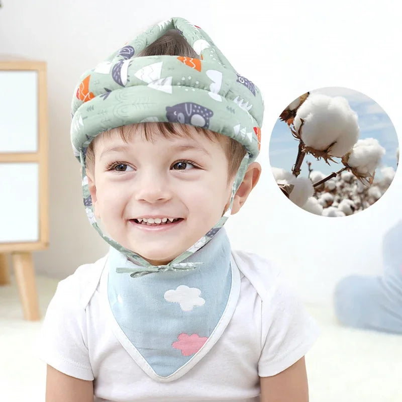 Soft Comfortable Head Security & Protection Adjustable Hats Baby Toddler Cap Anti-collision Protective Hat Baby Safety Helmet Oasis Select