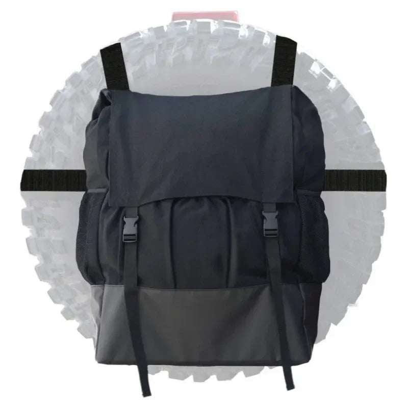 Car Spare Tire Garbage Bag Tool Storage Bag Spare Tire Hanging Bag Desert Off-road Spare Tire Storage Bag for Trucks and SUVs Oasis Select