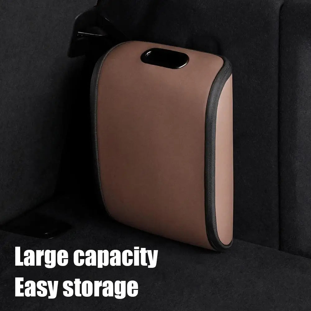 Car Shoe Storage Box – Dustproof PVC Under Seat Organizer