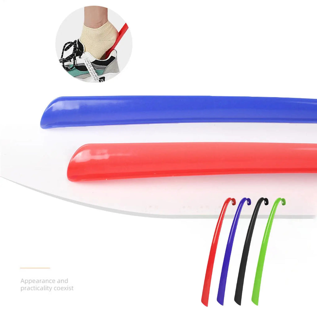 Shoe Puller Plastic Long Handle Shoes horn Artifact Pull Pumping Shoes Professional Women Men Shoe Horn Shoes Spoon Easy To Use Oasis Select