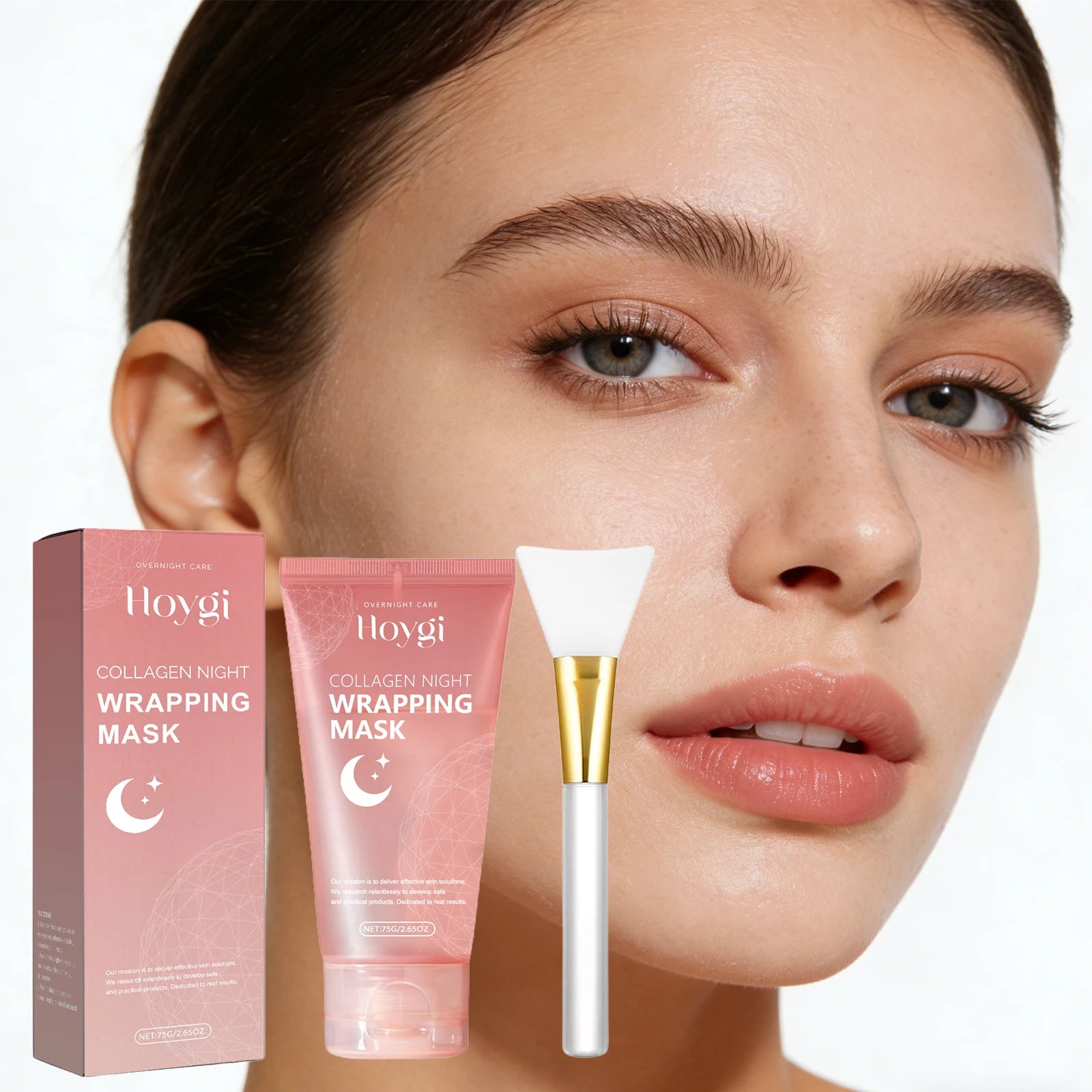 Hoygi Collagen Night Peel-Off Mask – Pores, Tone & Hydration Collagen Peel-Off Mask Oasis Select