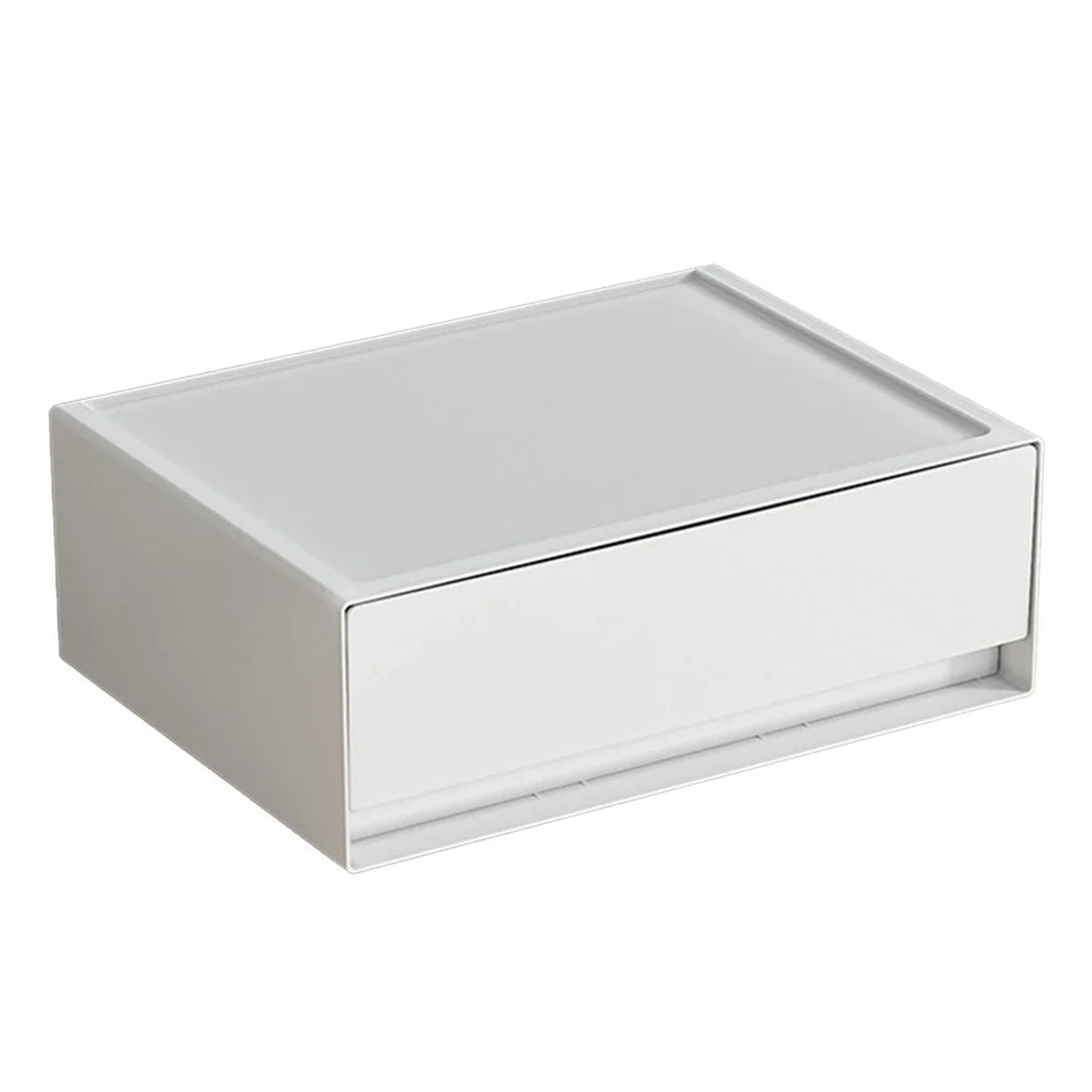 Multi-Layer Stackable Desktop Drawer Home Student Stationery Office Storage Cabinet Jewellery Jewellery Box Desktop Storage Oasis Select 1 grid