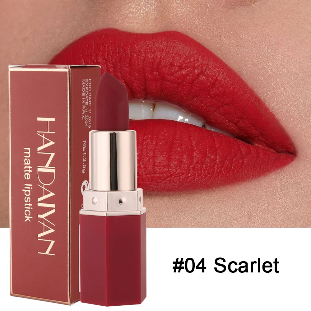 Handaiyan 6-Shade Matte Velvet Lip Liner – Waterproof & Long-Last