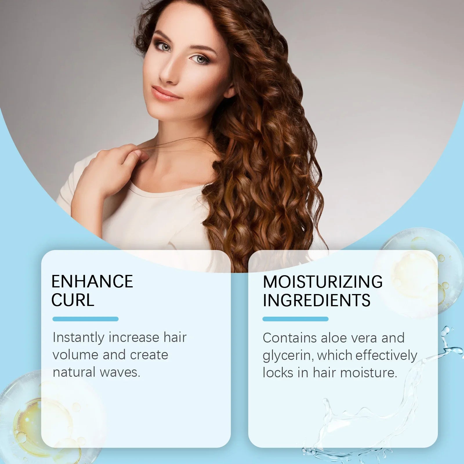 Hair Styling Spray Repair Damaged Curly Prevent Dryness Thickness Volumizing Reducing Sticky Hair Nourish Oil Styling Products Oasis Select