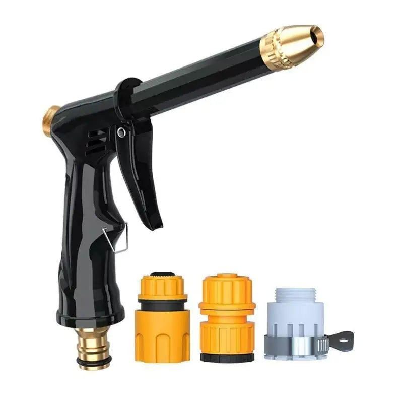 High Pressure Water Hose Nozzle, Booster Design With 3 Spray Modes, Adjustable Water Sprayer For Car Washing Home Daily Cleaning Oasis Select