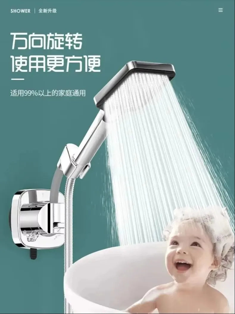 2025 Shower Holder Adjustable Self-Adhesive Punch Free Wall Stand Mounted Restroom Showerhead Holder Shower Bathroom Accessories Oasis Select