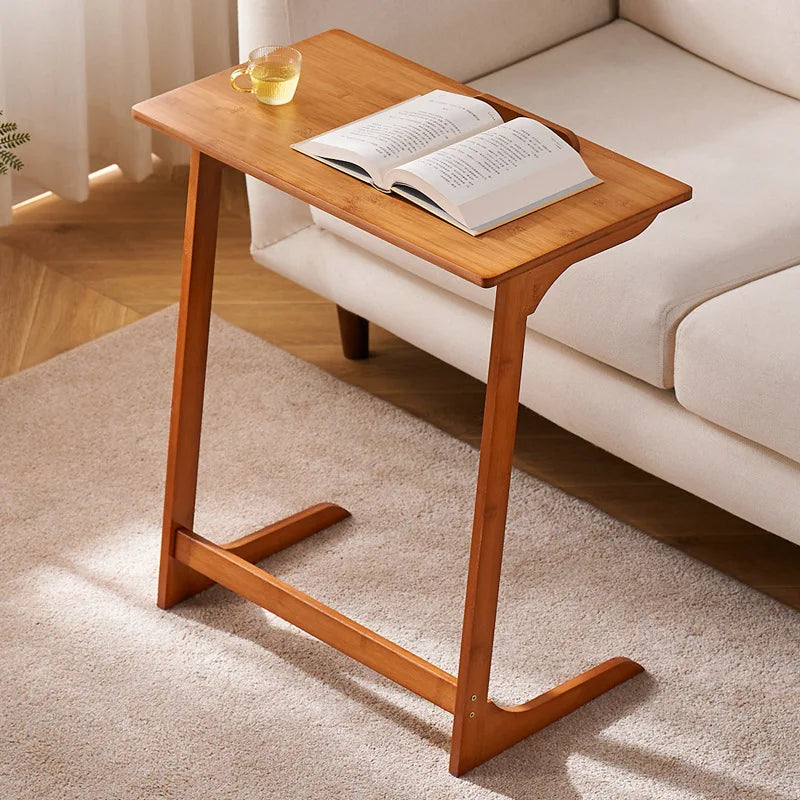 Side table small coffee table bedroom bedside table sofa side table small apartment lazy square tea table Japanese corner table Oasis Select