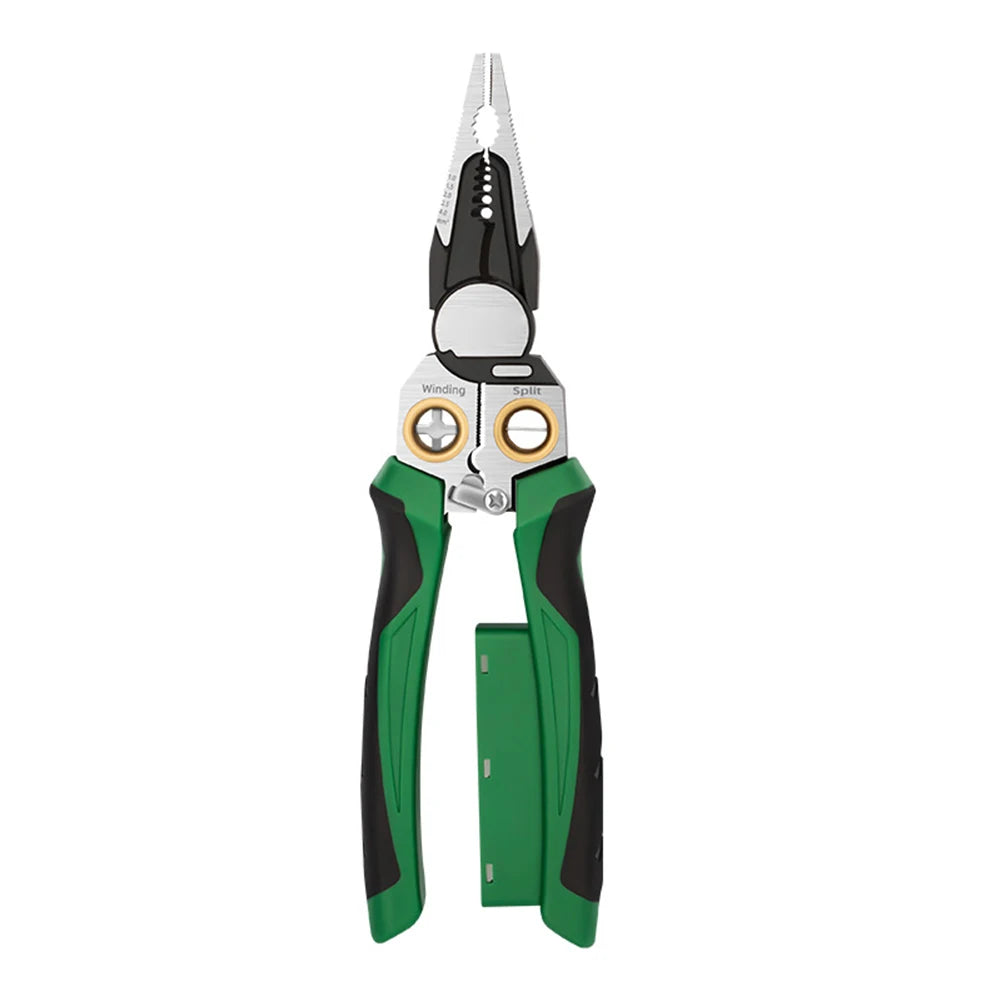 8-in-1 Wire Stripper with Voltage Tester & Needle-Nose Pliers Multitool Wire Stripper Oasis Select A