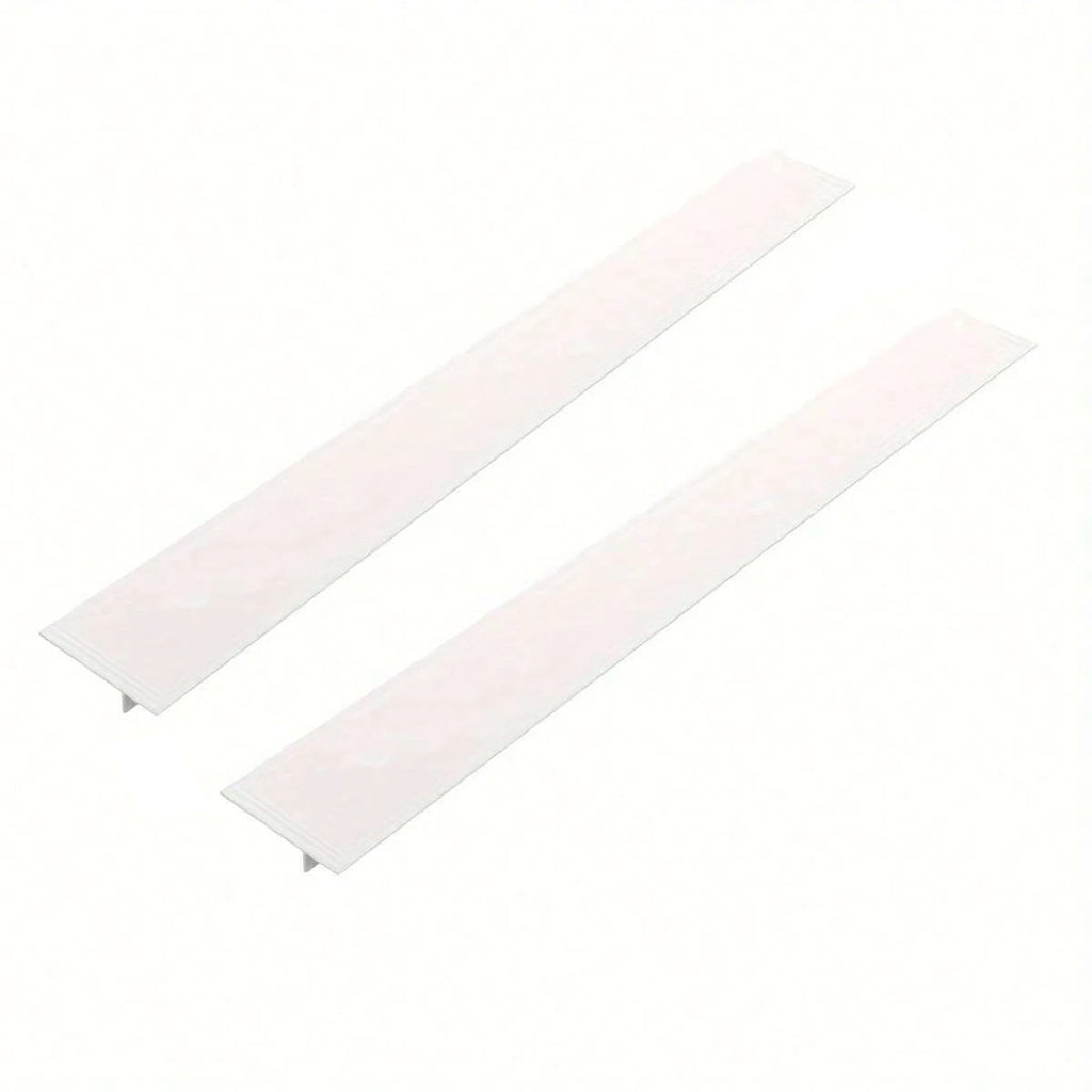 Silicone Gap Strip, Kitchen Gas Stove Sealing Strip, Kitchen Anti-Oil Anti-Stain Strip, Silicone Seal Insert Strip Oasis Select 2pcs white