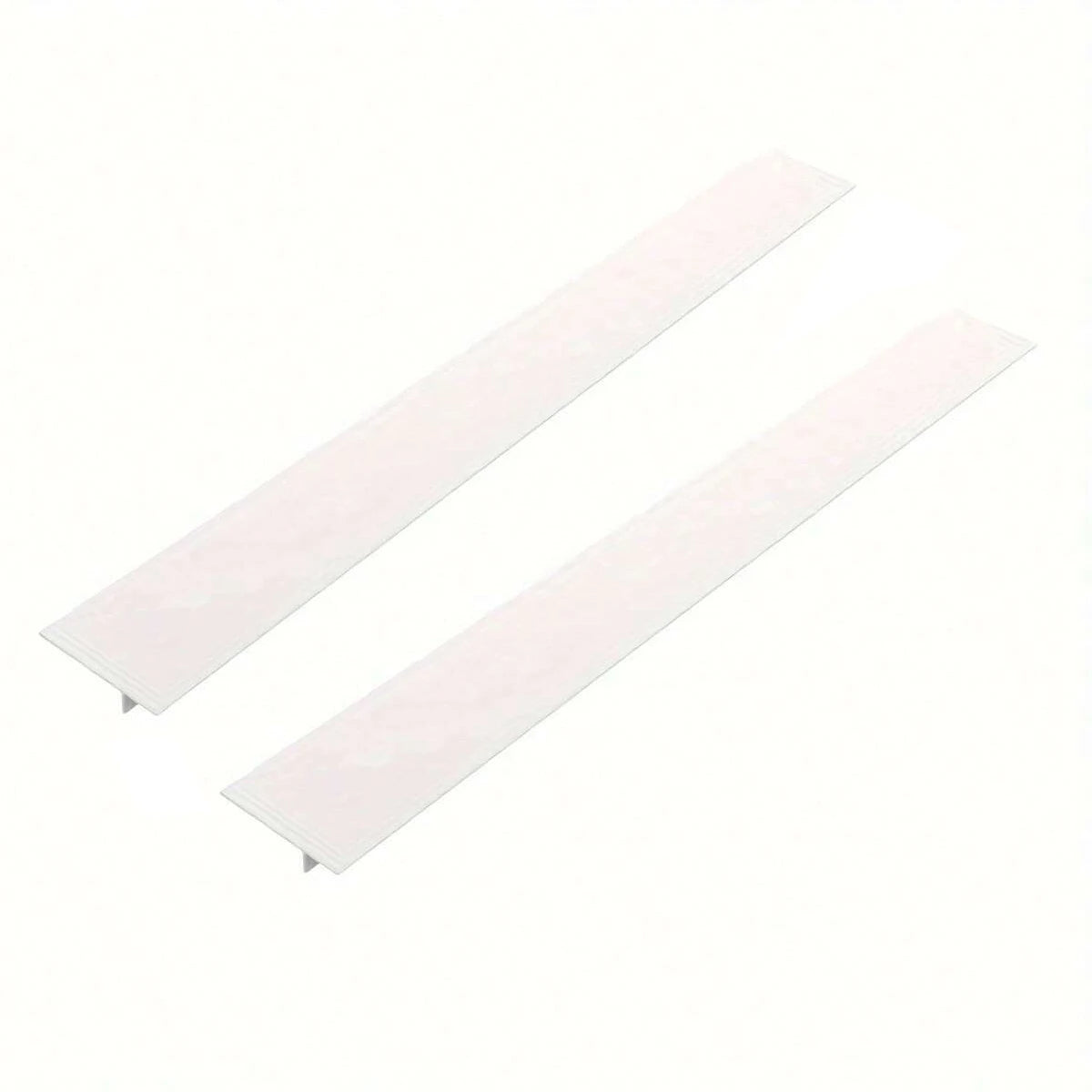 Silicone Gap Strip, Kitchen Gas Stove Sealing Strip, Kitchen Anti-Oil Anti-Stain Strip, Silicone Seal Insert Strip Oasis Select 2pcs white