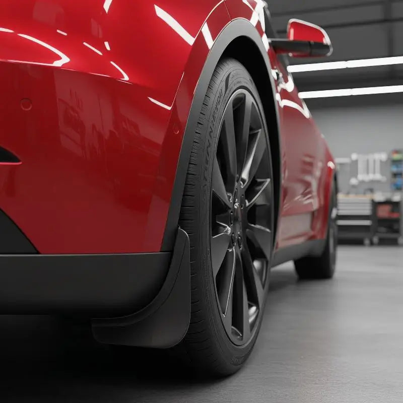 Mud Flaps for Model Y Model 3 Model YL Stay Clean Protect Paint Grade All Weather Splash Guards No Drilling Required Oasis Select