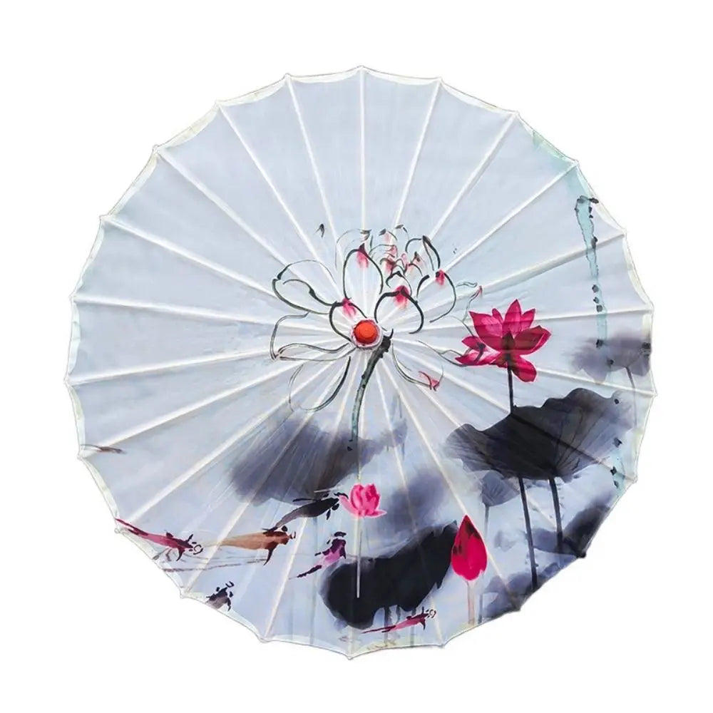 Handmade Chinese Silk Parasol | Decorative Dance Umbrella Decorative Parasol Oasis Select 82cm-32.28in-Style 7