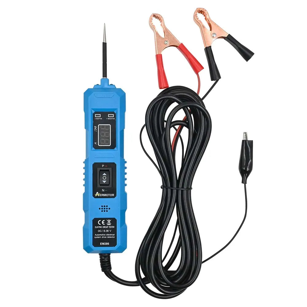 Aermotor Automotive Circuit Tester 6-48V LED Voltage Probe Kit Automotive Circuit Tester Oasis Select 6-36V