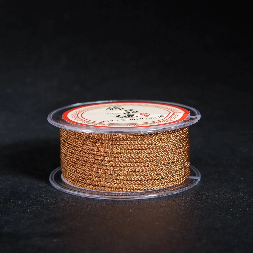 Thread Handmade DIY Necklace Hanging Rope Bead Stringing Braided Rope Oasis Select M105 Copper Yellow 2.0mm- 12m
