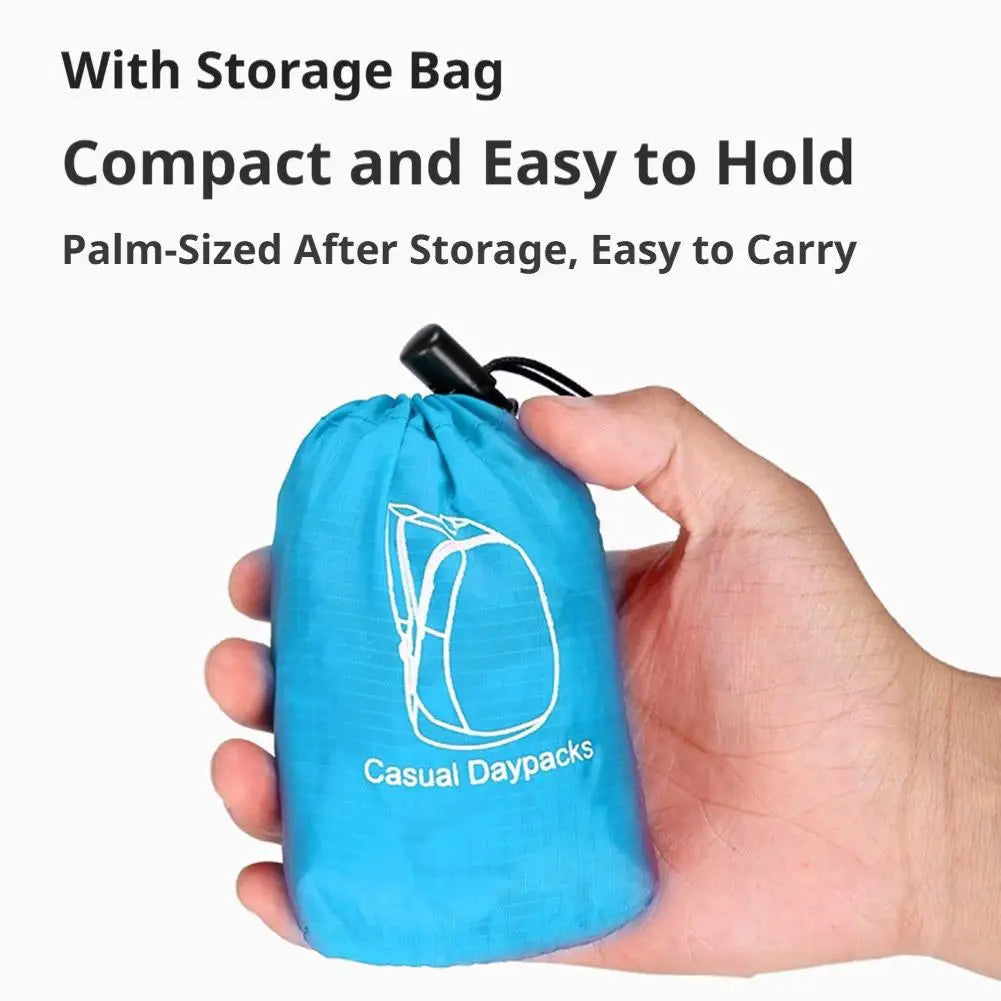 Ultralight Foldable Backpack – 20L Waterproof Travel Daypack