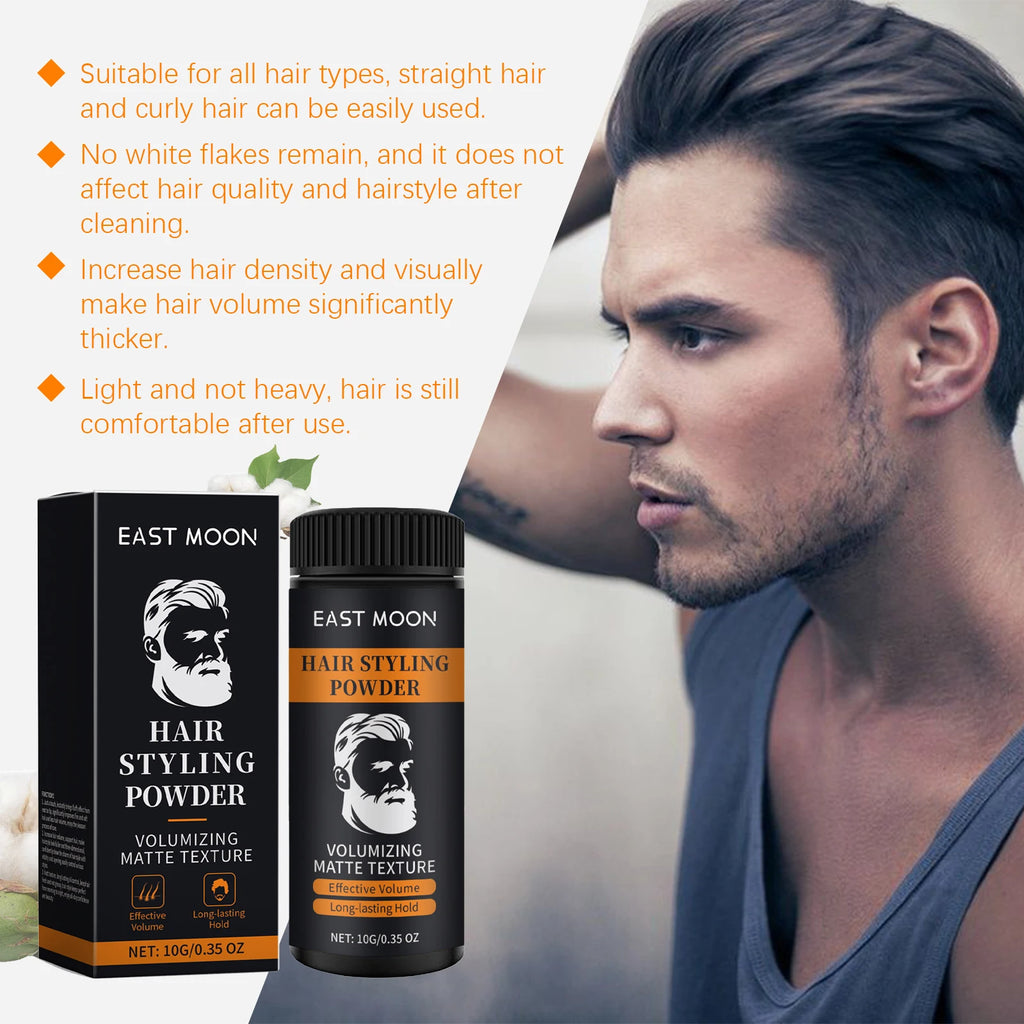 Unisex Hair Styling Powder Increase Volume Strengthen Fluffy Improve Hairline Prevent Bald Oil Absorbing Hair Mattifying Powders Oasis Select