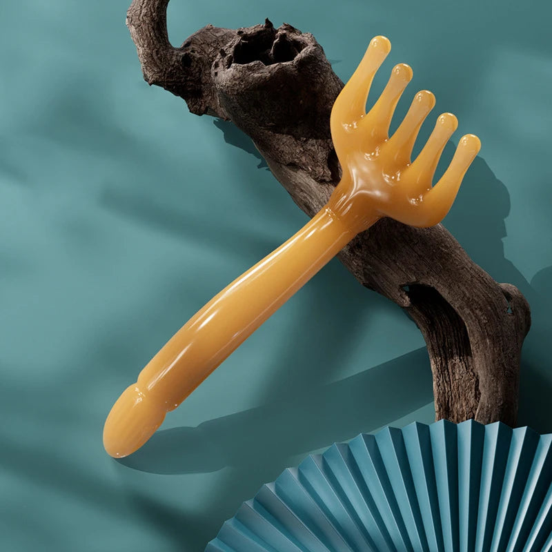 5-Finger Scalp Massager Comb for Relaxation & Hair Growth