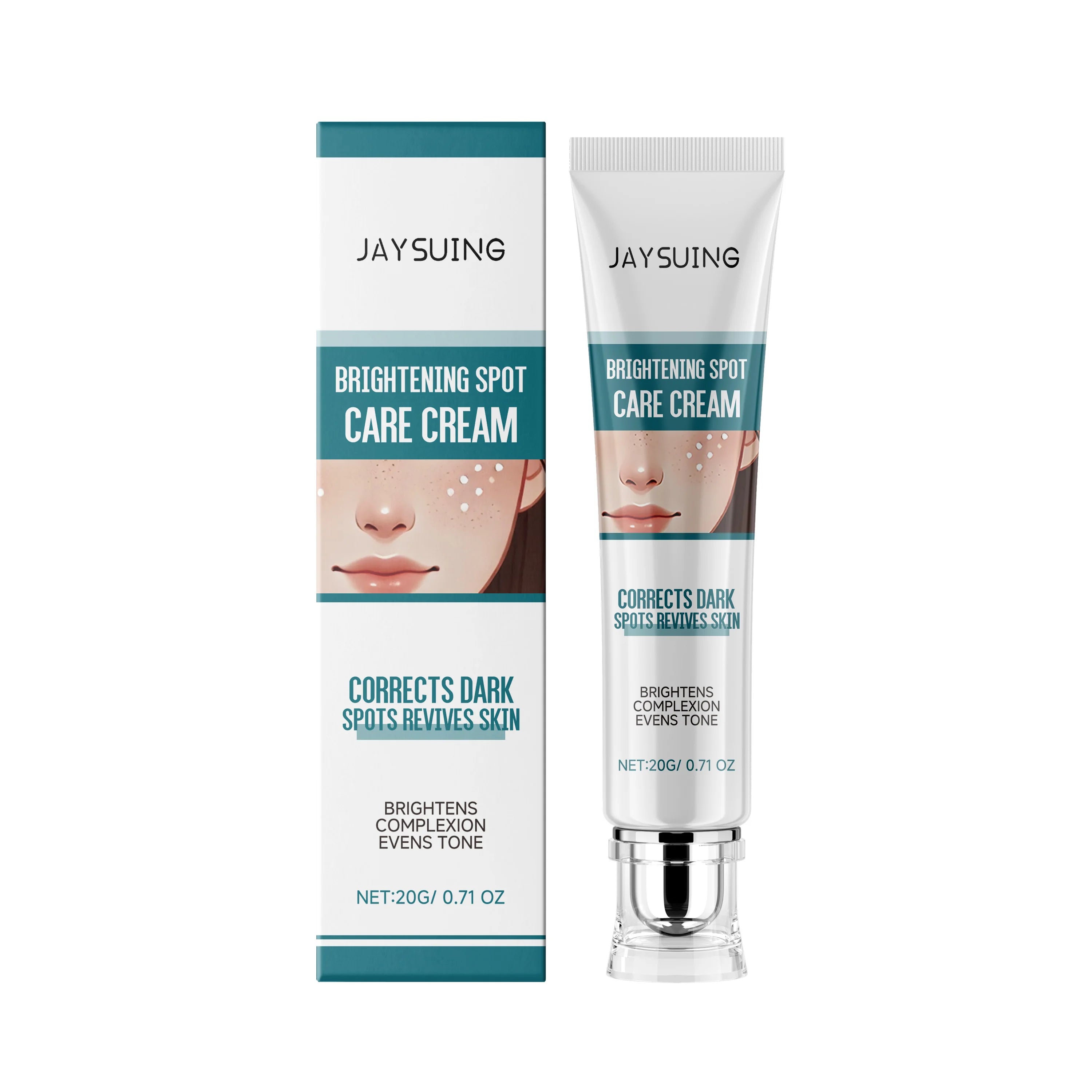 Glow Brighten Face Cream Improve Dullness Reduce Melanin Production Repair Skin Blemishes Refreshing Moisturizing Facial Lotion Oasis Select 20g