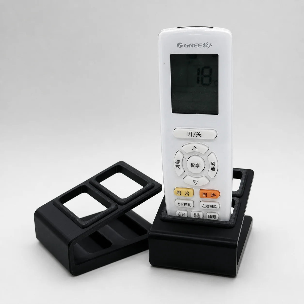 3D Printed Minimalist Desk Organizer & Remote Holder | PLA