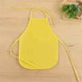 Children Aprons Unisex Waterproof Non-Woven Fabric Painting Kids Apron Colorful for Activities Art Painting Class Craft Apron Oasis Select Yellow
