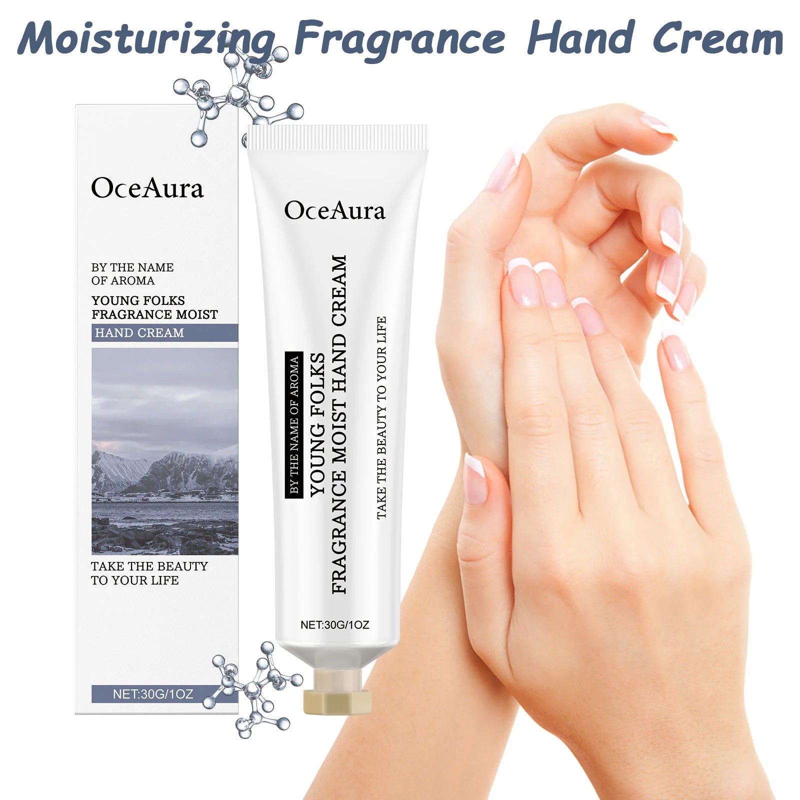 Moisturizing Fragrance Hand Cream Nourishing Anti-Freezing Anti-Cracking Softening Tender Skin Hand Lotion Quick Absorbing Oasis Select