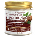 6-in-1 Coconut Hair Mask with Keratin & Jojoba Oil – 100g Deep Conditioning Hair Mask Oasis Select Nourishing