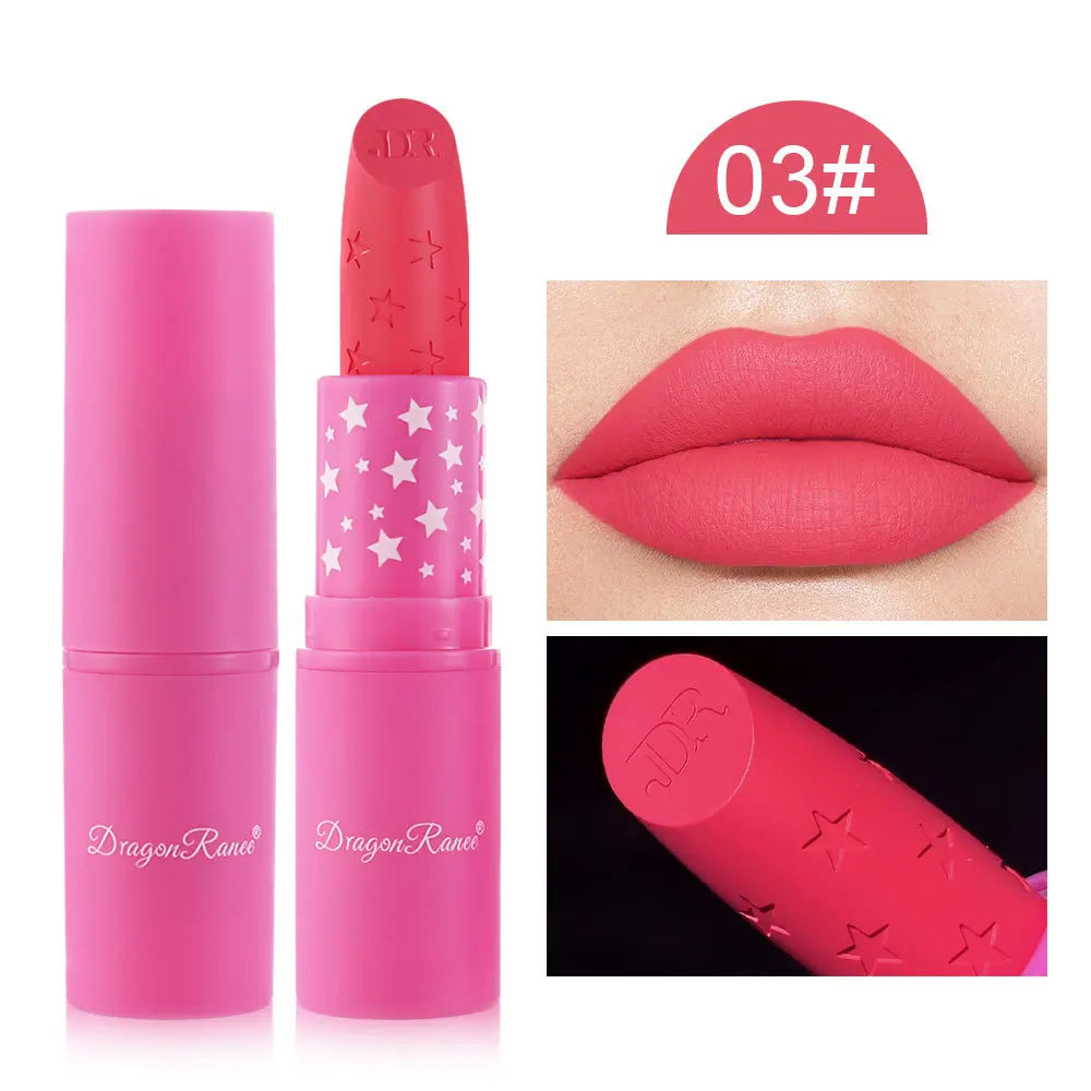 Dragon Ranee 3-Pc Matte Lipstick Set – Waterproof & Long Lasting