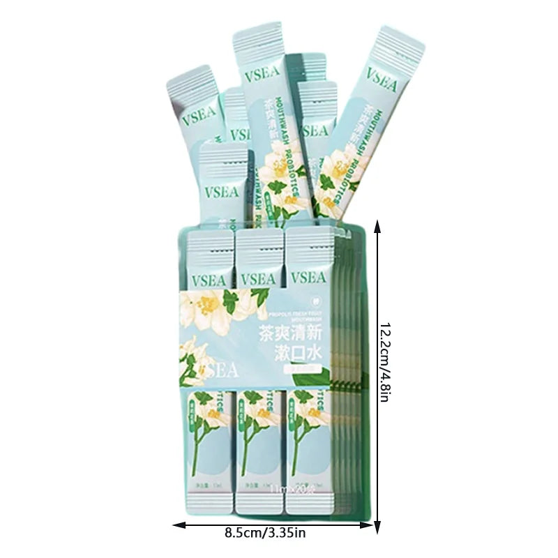 DR.DAVEY Jasmine Tea Mouthwash 20 Sachets – Fresh Breath