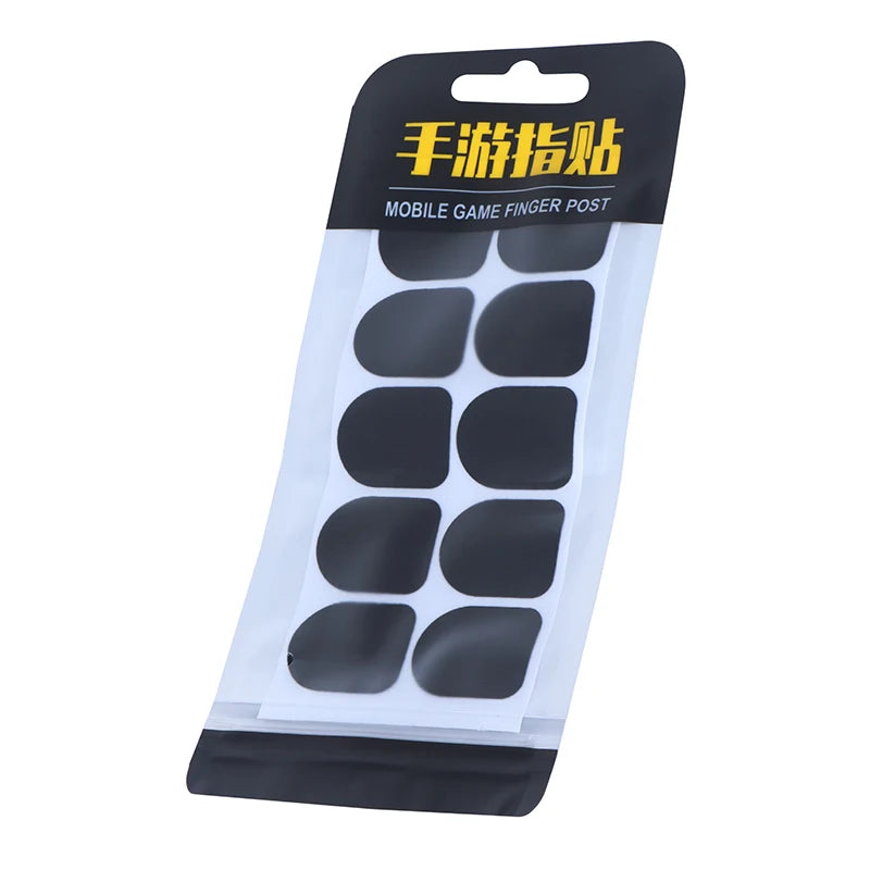 10 Pcs Mobile Game Finger Stickers Full Touch Screen Finger Sticker Sweat-Proof & Breathable Screen Contact Stickers For Gloves Oasis Select