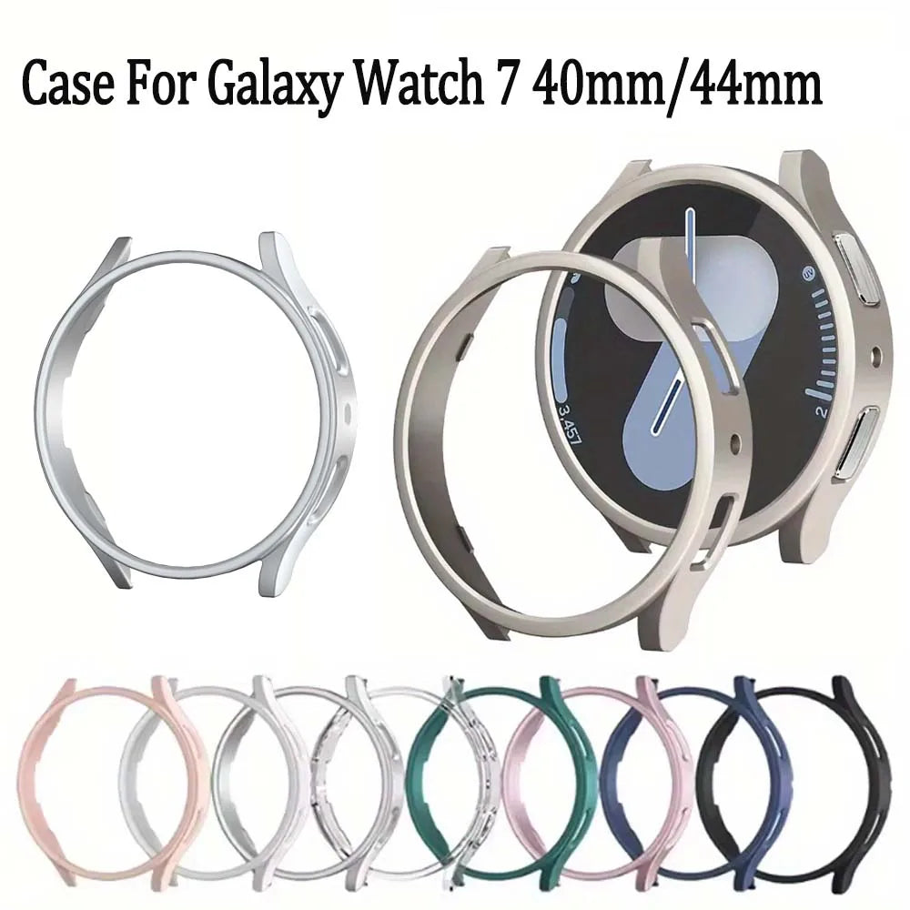 PC Case for Samsung Galaxy Watch 7 40mm 44mm Hollow Bumper Smartwatch Case Oasis Select
