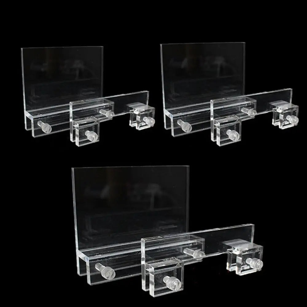 Clear Acrylic Aquarium LED Light Holder – No-Drill Stand Aquarium Light Stand Oasis Select