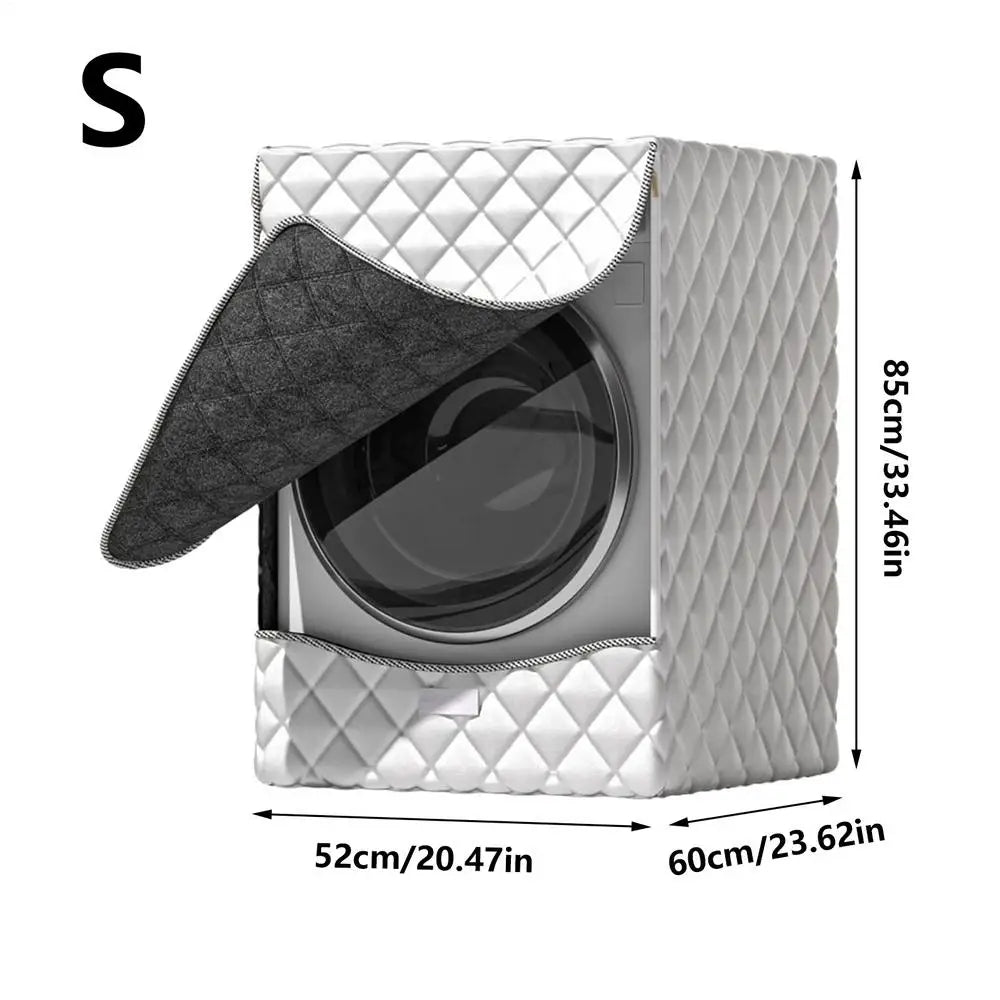 Washing Machine Cover Dustproof Protector with Zipper Washing Machine Cover for Top Load for Top Load Appliances Home Outdoor Oasis Select S