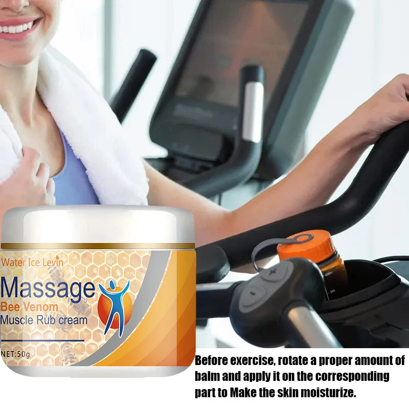 Muscle Massage Cream – Back, Neck, Legs & Feet Relief 50g Muscle Massage Cream Oasis Select